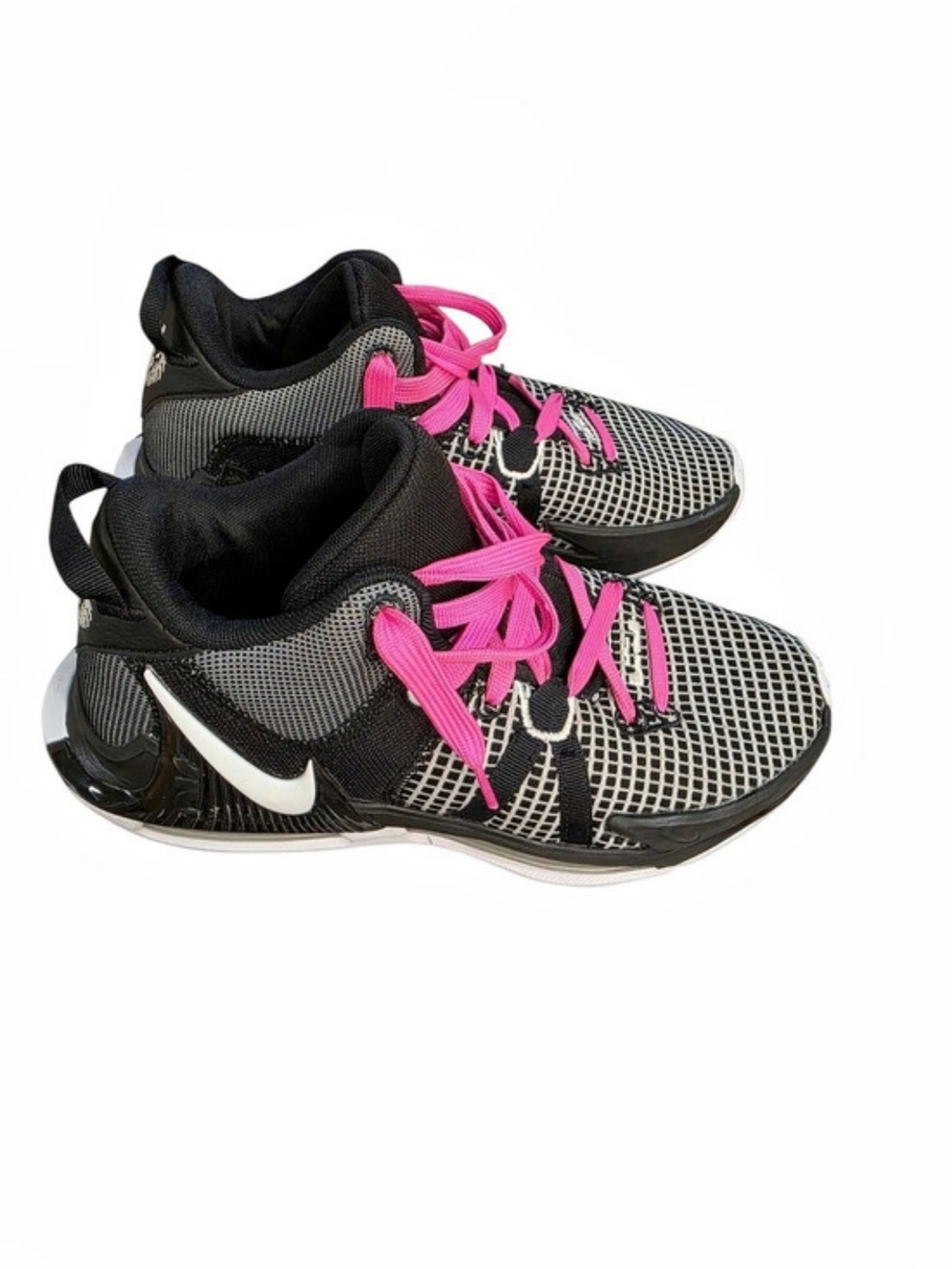 Nike Lebron Witness 7 TB Black White Basketball Shoes Sneaker Size 7